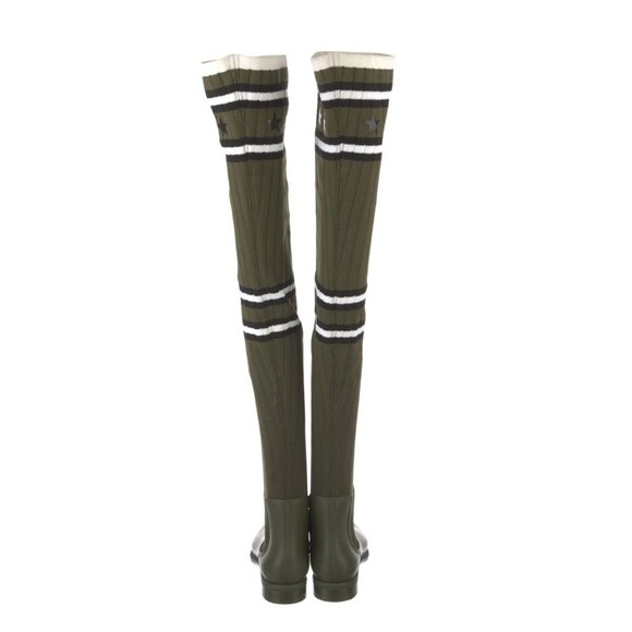 GIVENCHY Printed Over the Knee Thigh High Sock Boots Size: 6.5 - Picture 4 of 6